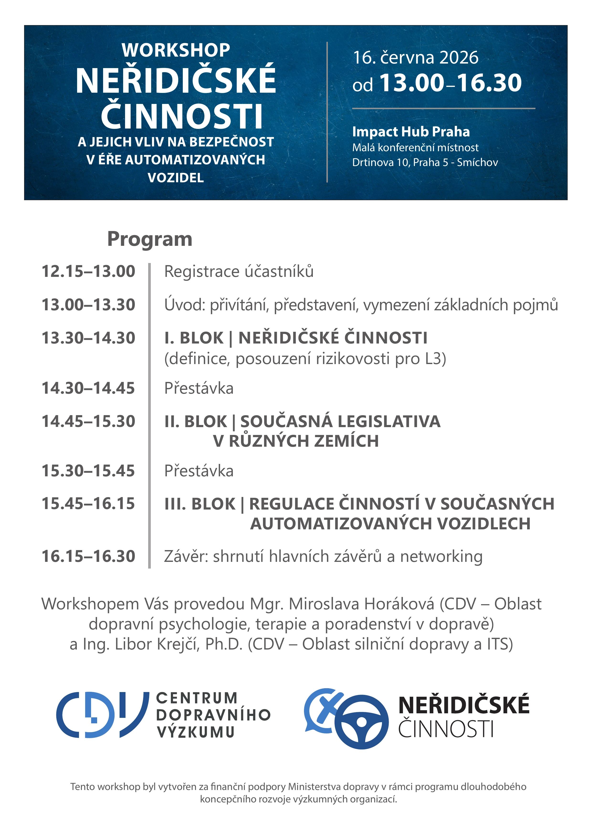 Program workshopu